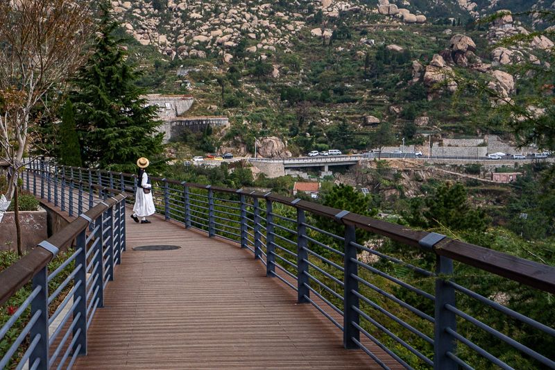 青岛夜市美食街实拍